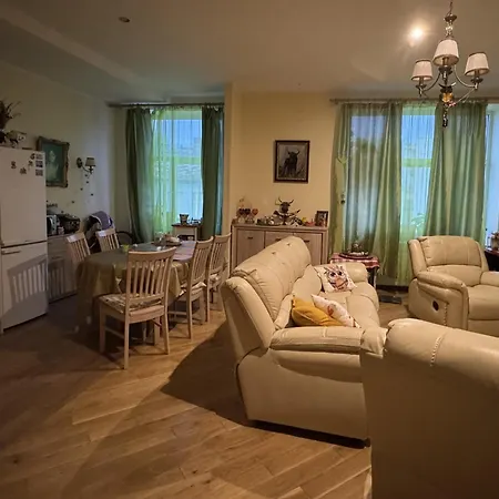 公寓 Centr Coazy 75M For 4 Persons With Balcony 里加