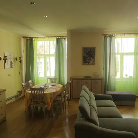 Apartment Ernesta Grand With Balcony 90m, Large Living With Kitchen, 2 Bedrooms Riga