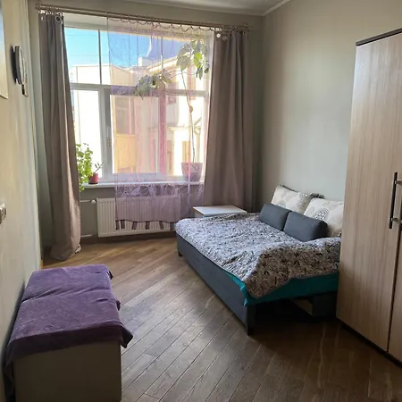 Lejlighed Ernesta Grand With Balcony 90m, Large Living With Kitchen, 2 Bedrooms